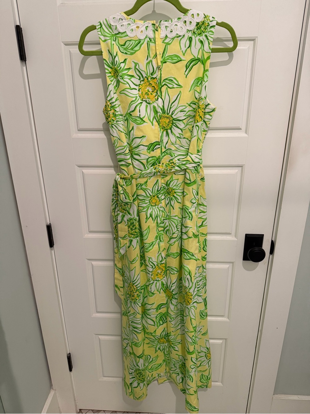 Lilly Pulitzer Fresia Stretch Maxi Dress in Limoncello Sunbelievable EUC - Picture 3 of 7